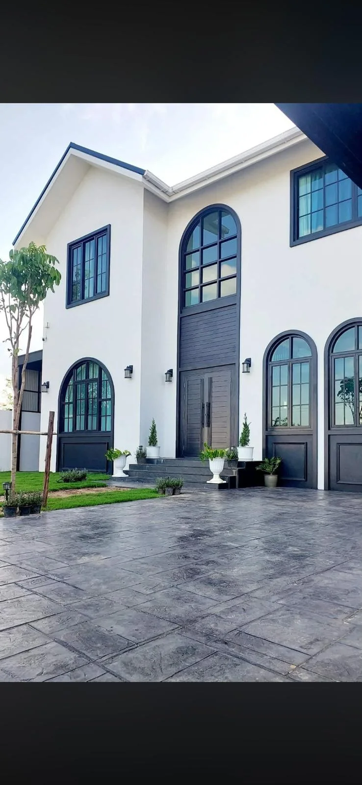 Front entrance of the property.